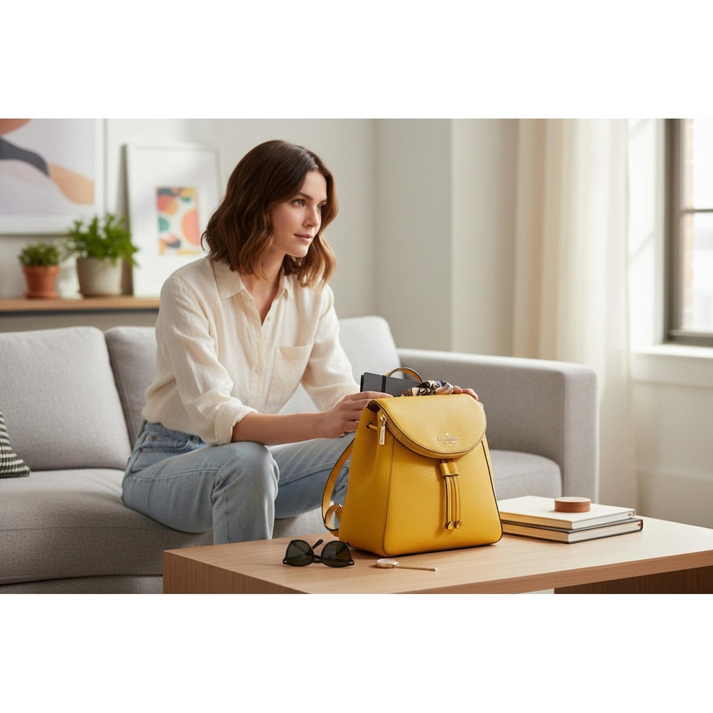 Kate Spade New York Leila Medium Flap Backpack -‎ NWOT (New)